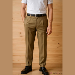 Haggar Classic Fit Men's Tan Dress Pants NWT